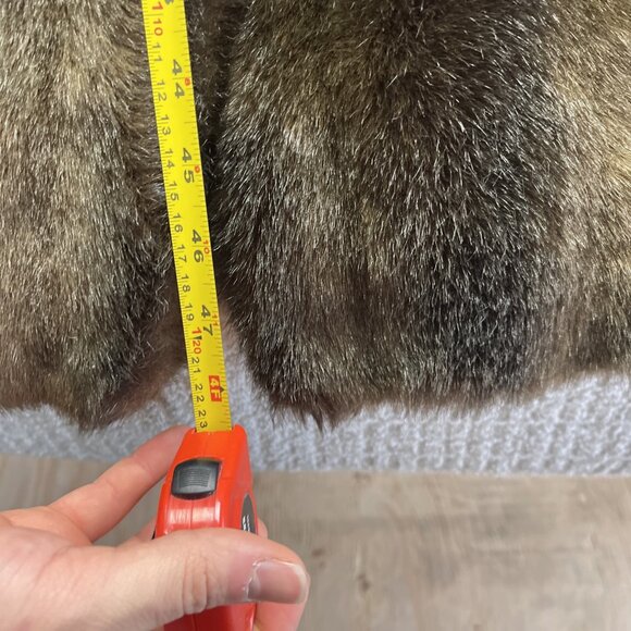 Sirbain Intl. Montreal Fur Heavy Parka Winter Coat Women's Canada Made Read - Picture 8 of 14